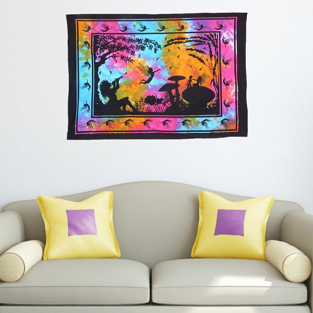 Oussum Multi Color Fairyland Tapestry Poster Home Decor for Wall Decoration